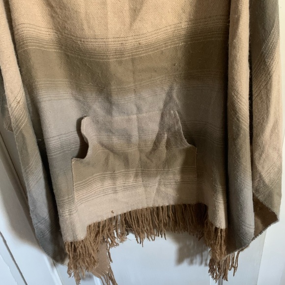 Free people striped poncho O/s - Picture 4 of 4